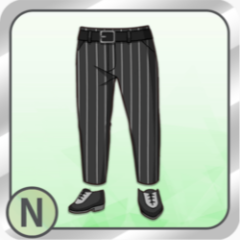 ピンストライプな黒ボトムス.png
