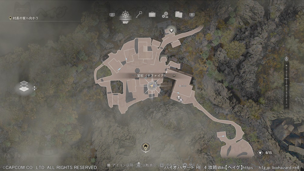 宝石(サファイア)マップ