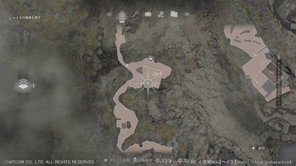 豪華な置時計マップ