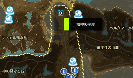 枷神の産屋の入り口画像