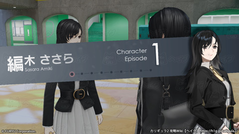 キャラクターエピソード