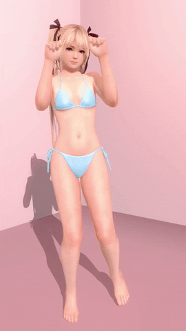 立ち ノリノリにゃんにゃん.gif