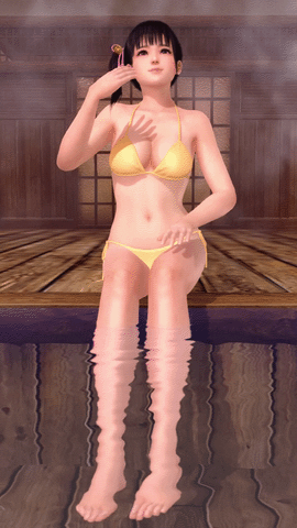 足湯 顔をあおぐ.gif