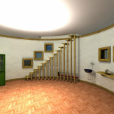 丸い部屋からの脱出