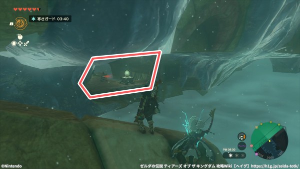 「風の神殿」鍵の稼働方法